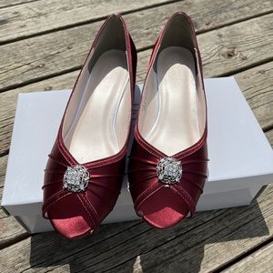 David's bridal wedges 8.5